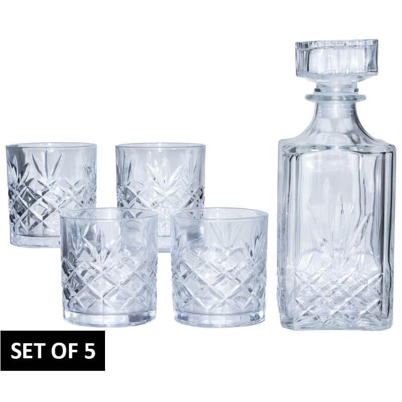 5 PC WHISKY SET