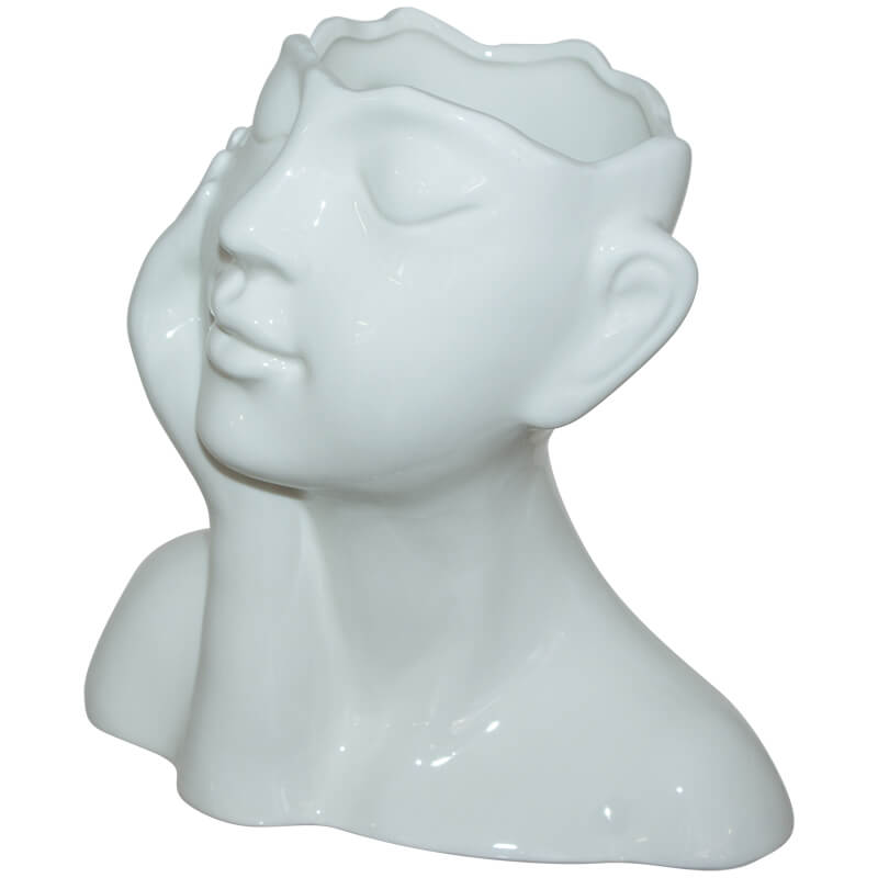LADY FACE VASE