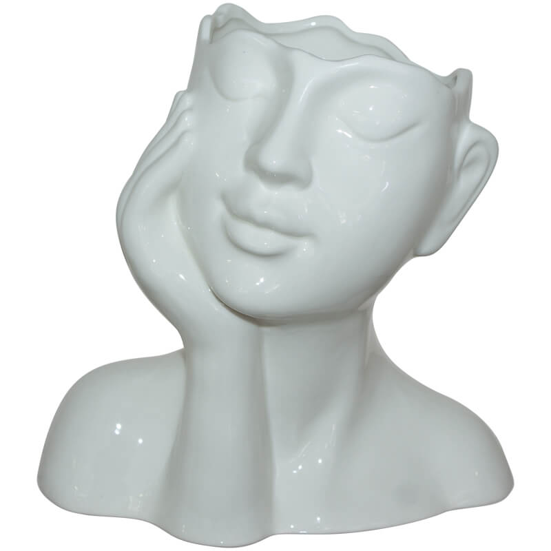 LADY FACE VASE