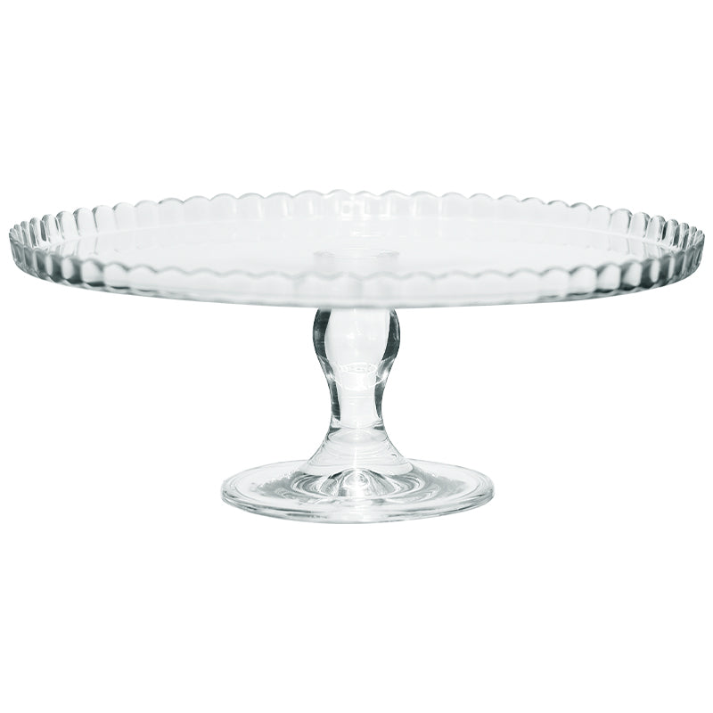 GLASS CAKE STAND