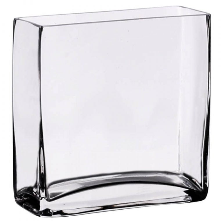 Flat Rectangular Vase